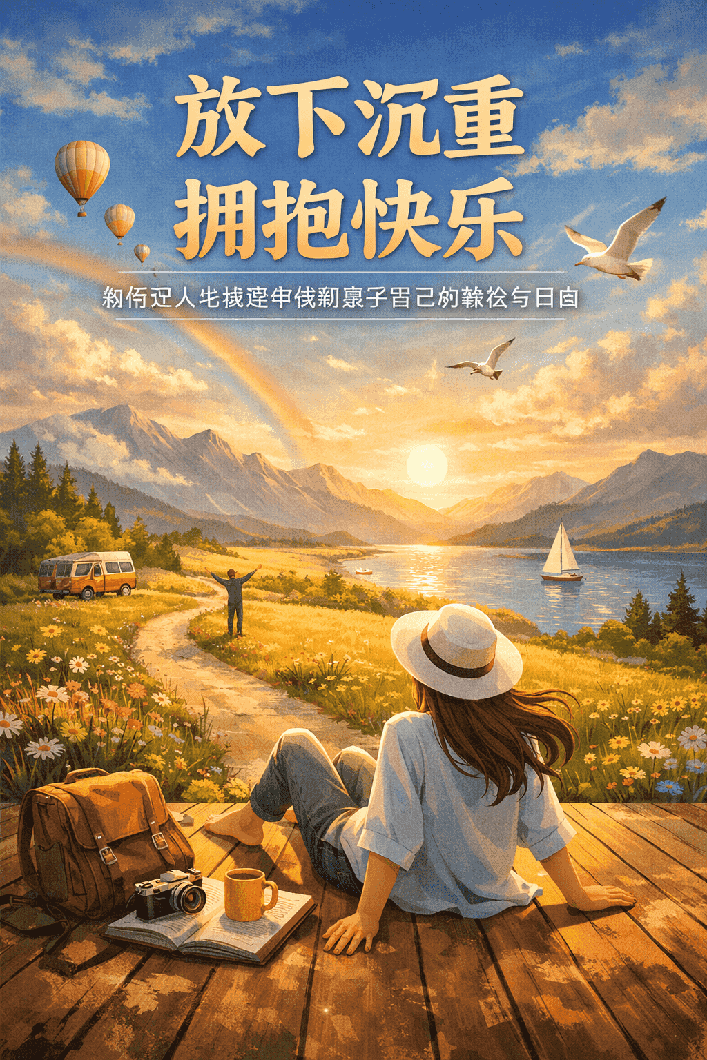 人生的真正本事,不是拼命挣钱,而是学会在疲惫中找到快乐
