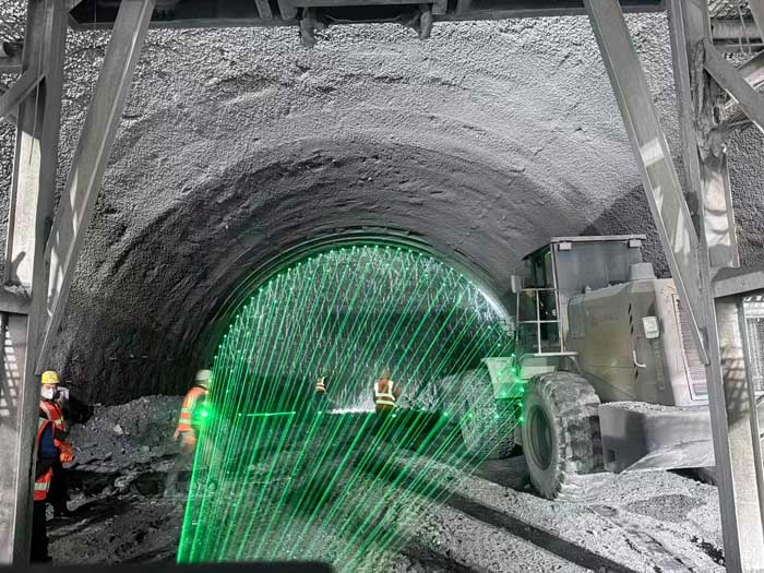 隧道激光放样系统：精准赋能现代隧道工程建设